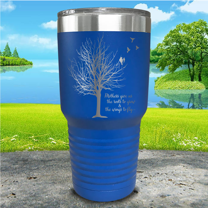 Roots To Grow Engraved Tumbler