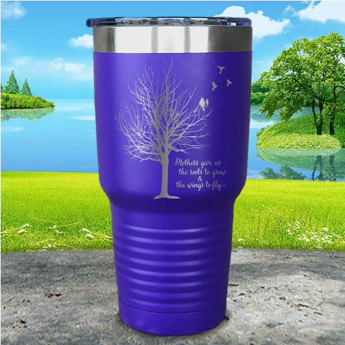 Roots To Grow Engraved Tumbler