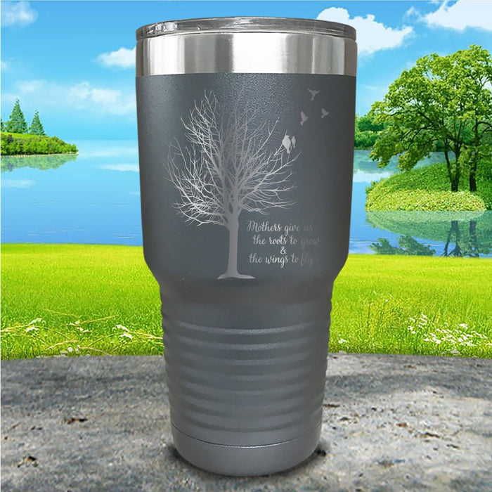 Roots To Grow Engraved Tumbler