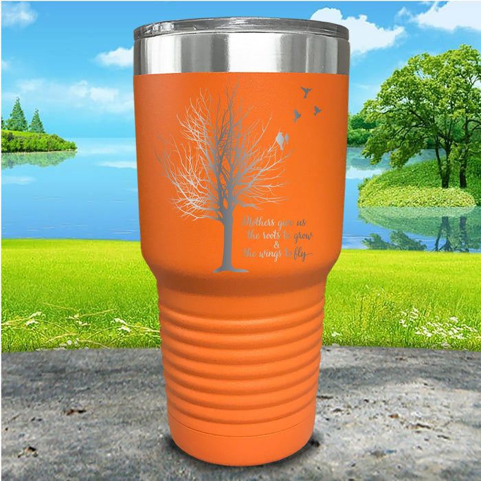 Roots To Grow Engraved Tumbler