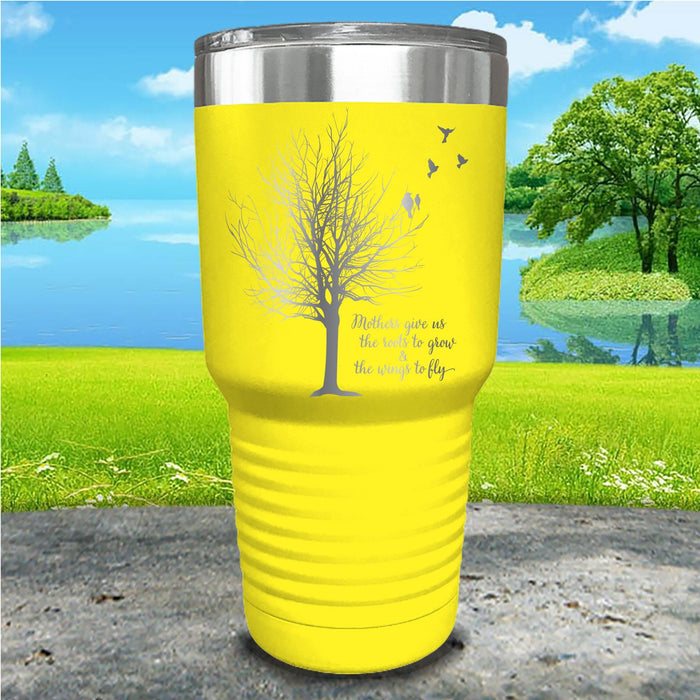 Roots To Grow Engraved Tumbler