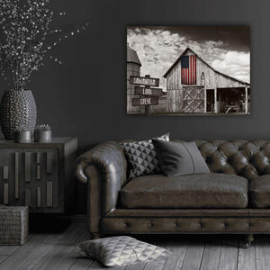 old-rustic-barn-american-flag-country-personalized-wood-sign-family-names-canvas-print-framed