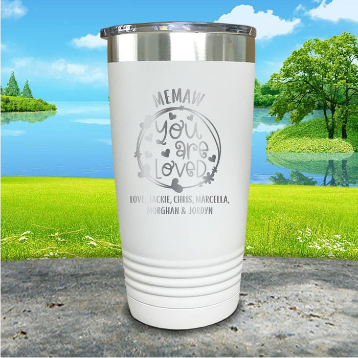 You Are So Loved Personalized Engraved Tumbler