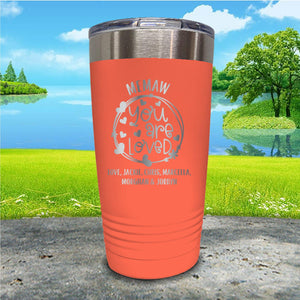 You Are So Loved Personalized Engraved Tumbler