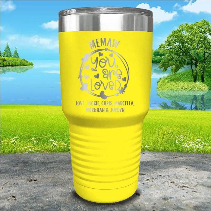 You Are So Loved Personalized Engraved Tumbler