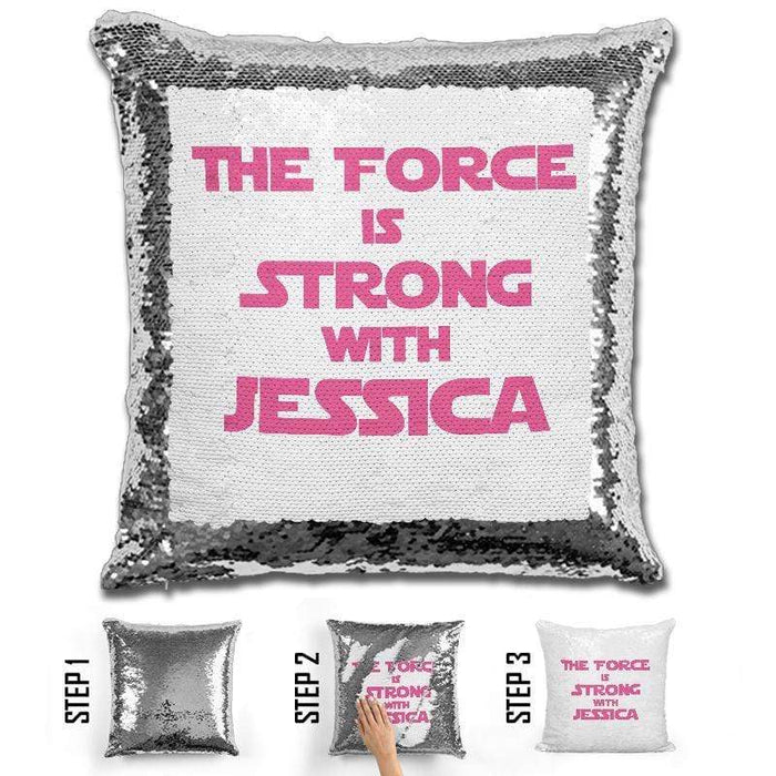 Force Personalized Magic Sequin Pillow Pillow GLAM Default Title 