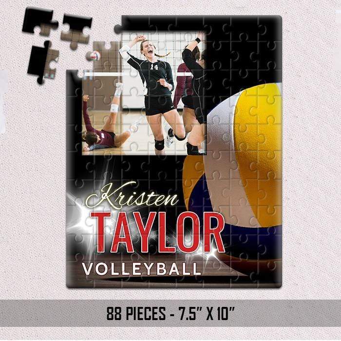 Ultimate Sports CUSTOM Photo Jigsaw Puzzles Puzzle LemonsAreBlue 88pc Puzzle Volleyball 