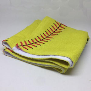 Softball (CUSTOM) Game Towel LemonsAreBlue 