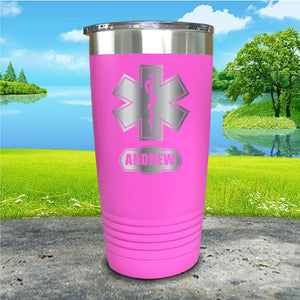 Star Of Life EMT Personalized Engraved Tumbler