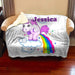 Funny Unicorn Personalized Sherpa Blanket Blankets Lemons Are Blue 50x60 