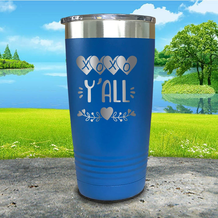 Xoxo Y'all Engraved Tumbler