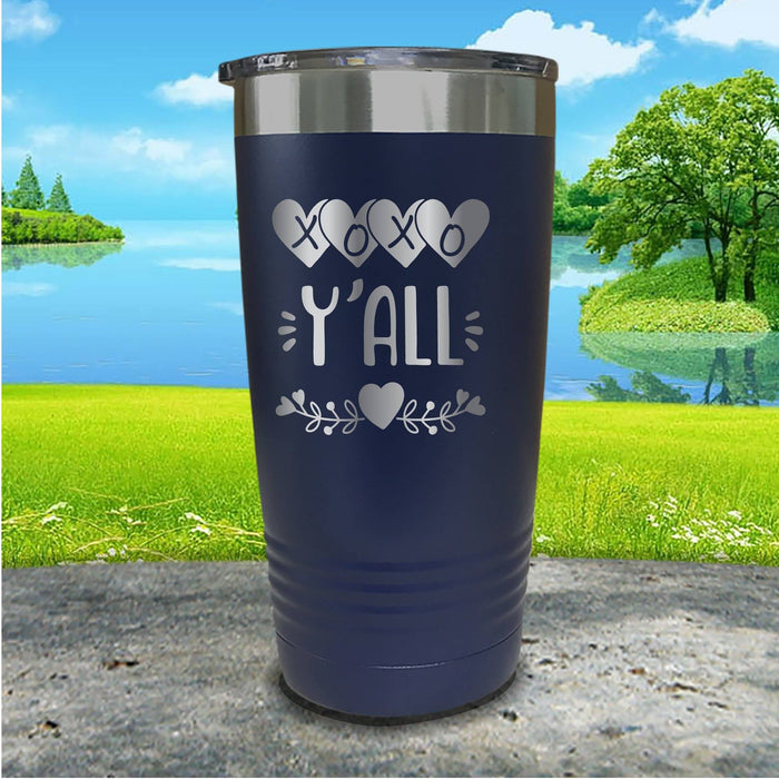 Xoxo Y'all Engraved Tumbler