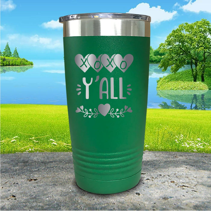 Xoxo Y'all Engraved Tumbler