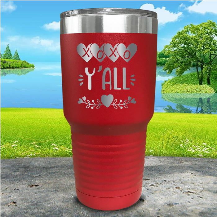 Xoxo Y'all Engraved Tumbler