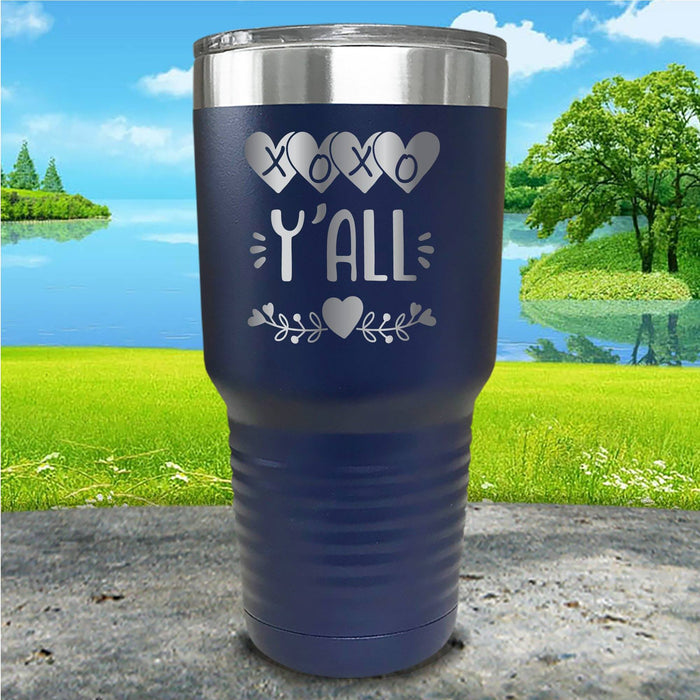 Xoxo Y'all Engraved Tumbler