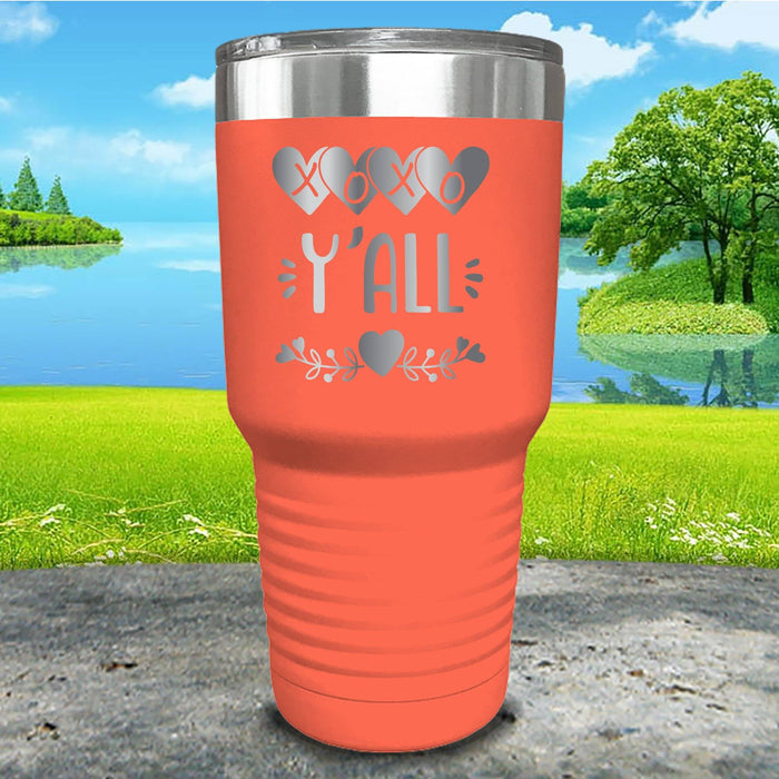 Xoxo Y'all Engraved Tumbler